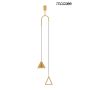 King Home ACUSTICA MSE010100331 Pakabinama lempa 1x13W/LED 3000K 1040LM IP20