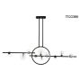 King Home ALURE LINE TWIN MSE010100347 Stropo šviestuvas 11x5W|1x17W/G9|LED 3000K 1360LM IP20