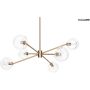 King Home AURA MSE1501100402 Pakabinama lempa 6x25W/E14