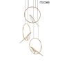 King Home BIRD DISC MSE010100294 Pakabinama lempa 1x24W/LED 1920LM IP20