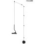 King Home FLAT MSE010100384 Sienos lempa 10W/LED 3000K 800lm