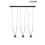 King Home MOOSEE ATLAS MSE010100280 Pakabinama lempa 1x10W/LED 3000K 800LM IP20