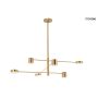 King Home MOOSEE PIAZETTA MSE010100124 Pakabinama lempa 6x6W/LED 3000K 2900LM IP20
