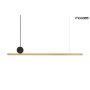 King Home MOOSEE WAND MSE010100133 Pakabinama lempa 1x28W/LED 3000K 2240LM IP20