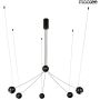 King Home OCTO MSE1501100492 Pakabinama lempa 17W/LED 3000K 1360lm