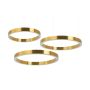 King Home RING MSE0000406060 Pakabinama lempa 3x1x25W|2x38W/LED 3000K 3040LM IP20
