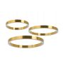 King Home RING MSE0000406080 Pakabinama lempa 3x1x25W|1x38W|1x50W/LED 3000K 2000LM-4000LM IP20