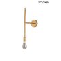 King Home RIVA MSE010100394 Sienos lempa 1x40W/E27 IP20