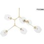King Home SPLIT MSE010100242 Pakabinama lempa 6x40w/E27