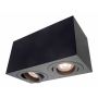 Light Prestige Lyon LP-5881/2SM BK Lubų šviestuvas 2x50W/GU10 IP20