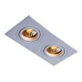 Light Prestige Metis LP-2780/2RS WH Įmontuojamas apšvietimas 2x50W/GU10 IP20