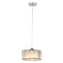 Light Prestige Vetro LP-2910/1P CH round Pakabinama lempa 1x15W/E27 IP20