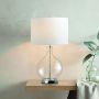 Elstead Lighting Orb ORB-CLEAR-PN-WHT Stalo lempa 1x60W/E27