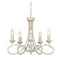 Elstead Lighting OLIVIA OV5-IVORY-GOLD Švieslentė 5x60W/E14