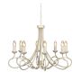 Elstead Lighting OLIVIA OV8-IVORY-GOLD Švieslentė 8x60W/E14