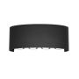 Italux ORTELO OWL-451-4-BL Sienos lempa 1x8W/LED 3000k 738LM IP54