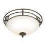 Elstead Lighting PEMBROKE PB-F-A-BLK-GOLD Lubų šviestuvas 2x60W/E27