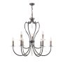 Elstead Lighting PIMLICO PM9-DB Švieslentė 9x60W/E14