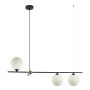 Italux BARLETTA PND-76540-3-BK Pakabinama lempa 3x25W/G9 IP20