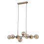 Italux ERIMIDA PND-2244-8A-HBR Pakabinama lempa 8x5W/G9 IP20