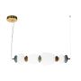Italux Evans PND-94981-4A-GD Pakabinama lempa 1x22W/LED 3000K 2660lm IP20