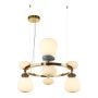 Italux Evans PND-94981-4B-GD Pakabinama lempa 1x33W/LED 3000K 3950lm IP20