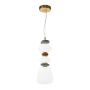 Italux Evans PND-94981V-3B-GD Pakabinama lempa 1x15W/LED 3000K 1920lm IP20