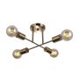 Italux FORMIO PND-4052-4-HBR Stropo šviestuvas 4x40W/E27 IP20
