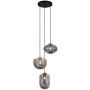 Italux HATELLA PND-112038-3A-BRO+SG Pakabinama lempa 3x40W/E27 IP20