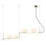 Italux KERNIO PND-357784-BRO+W Pakabinama lempa 4x25W/G9 IP20