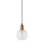 Italux LAMEZIA PND-67594-1-BRO+CL Pakabinama lempa 1x40W/E27 IP20