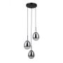 Italux Meolo PND-40825-3-BK Pakabinama lempa 3x40W/E14 IP20