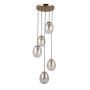 Italux Meolo PND-40825-5-GD Pakabinama lempa 5x40W/E14 IP20