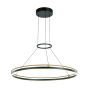 Italux Merlot PND-54638R-28W-3K-BK-GD Pakabinama lempa 1x28W/LED 3000K 1500lm IP20