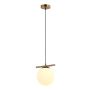 Italux MERSETA PND-463321L-BRO+W Pakabinama lempa 1x40W/E14 IP20
