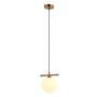 Italux MERSETA PND-463321M-BRO+W Pakabinama lempa 1x25W/G9 IP20