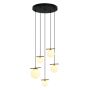 Italux MERSETA PND-463325A-BRO+W Pakabinama lempa 3xE14 40W|2xG9 25W IP20