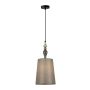 Italux Nerom PND-22374C-BK Pakabinama lempa 1x60W/E27 IP20