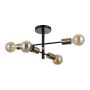 Italux PIANSI PND-4025-4-BL-HBR Pakabinama lempa 4x40W/E27 IP20