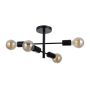 Italux PIANSI PND-4025-4-BL Pakabinama lempa 4x40W/E27 IP20