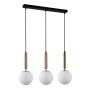 Italux RAVENA PND-2324-3L GD+OPA Pakabinama lempa 3x10W/E27 IP20