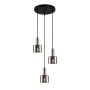 Italux SANTIA PND-65342-3A-SC+SG Pakabinama lempa 3x40W/E27 IP20