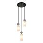 Italux Santos PND-95331-3-BK Pakabinama lempa 3x40W/G9 IP20
