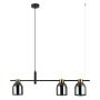 Italux SERVIO PND-66892-3-BK-SG Pakabinama lempa 3x40W/E14 IP20