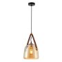 Italux Solta PND-24342-1-BK-AMB Pakabinama lempa 1x40W/E27 IP20
