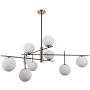 Italux STELIA PND-43660-9 Pakabinama lempa 9x5W/E14 IP20