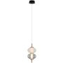 Italux Testa PND-84938-2-BK Pakabinama lempa 1x8W/LED 3000K 500lm IP20