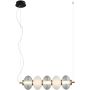 Italux Testa PND-84938-4-BK Pakabinama lempa 1x19W/LED 3000K 1200lm IP20