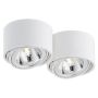 Kaspa LUMOS 70252201 Lubų šviestuvas 2x9W/G9 IP20