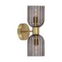 Light Prestige Piega LP-939/2W smoked Sienos lempa 2x10W/E14 IP20